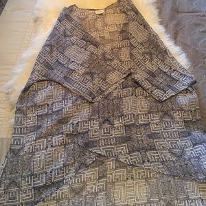 Blue White Pattern S Lularoe Lindsay